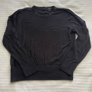 XL Ann Taylor Factory Black Crewneck Sweater